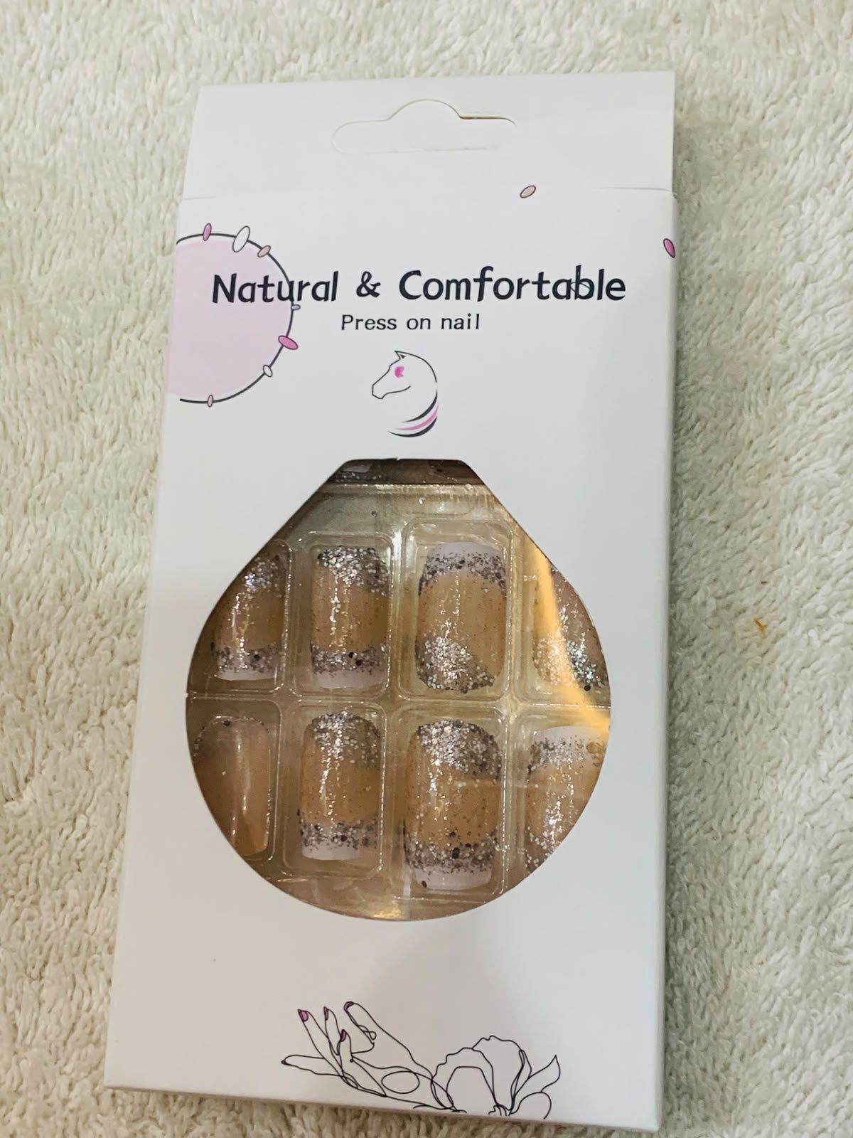 Glossy Gel Press-On Nails