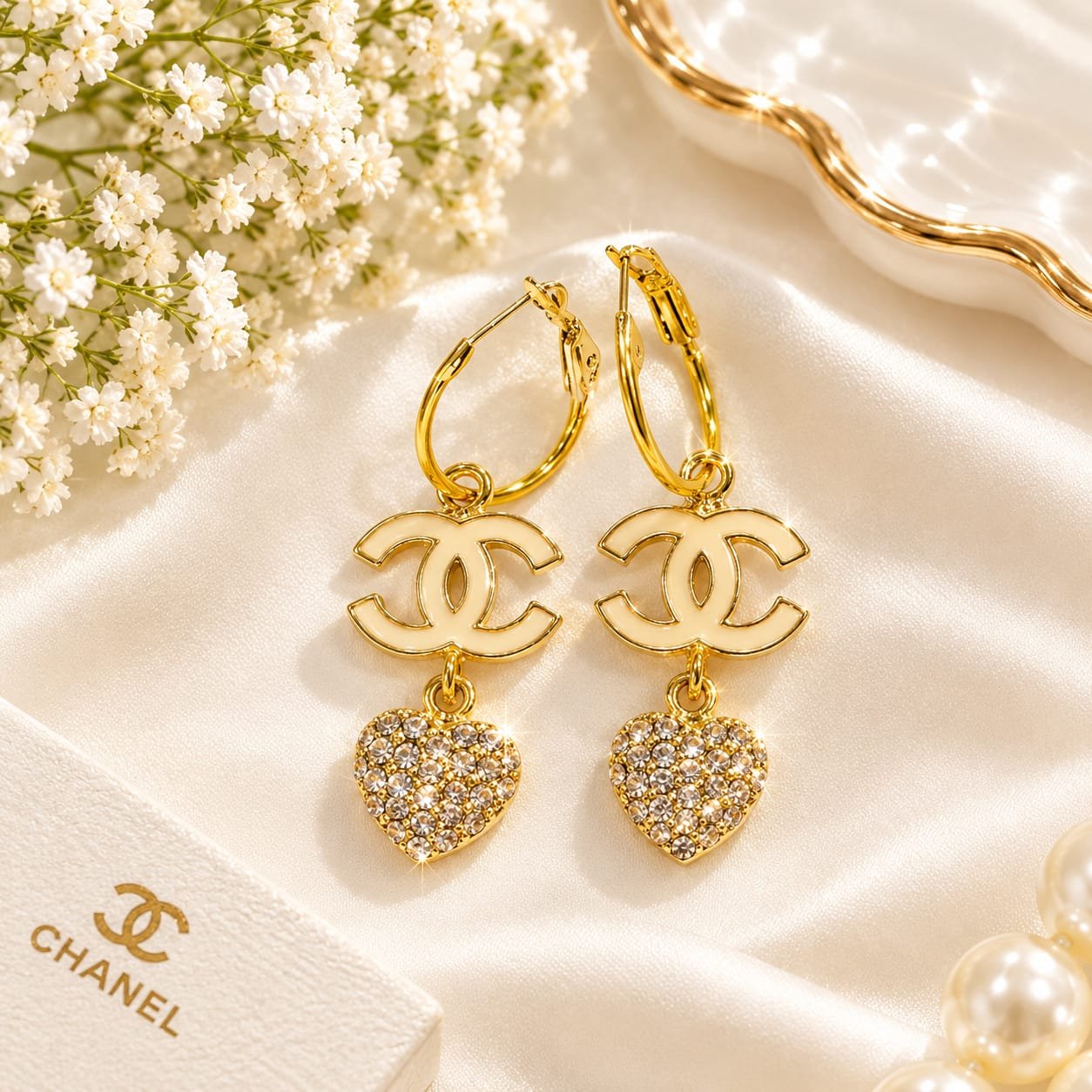 Chanel-Inspired Luxury Earrings 02